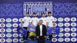 Azərbaycan çempionatında sərbəst güləşçilər arasında qaliblər açıqlandı (FOTO)