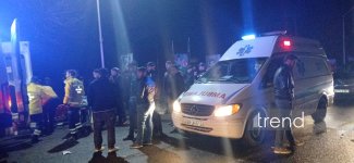 Ağdamda avtomobil piyadanı vurub (FOTO)