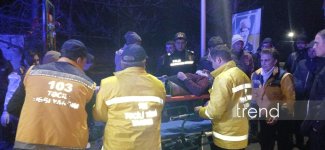 Ağdamda avtomobil piyadanı vurub (FOTO)