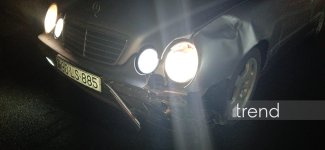 Ağdamda avtomobil piyadanı vurub (FOTO)