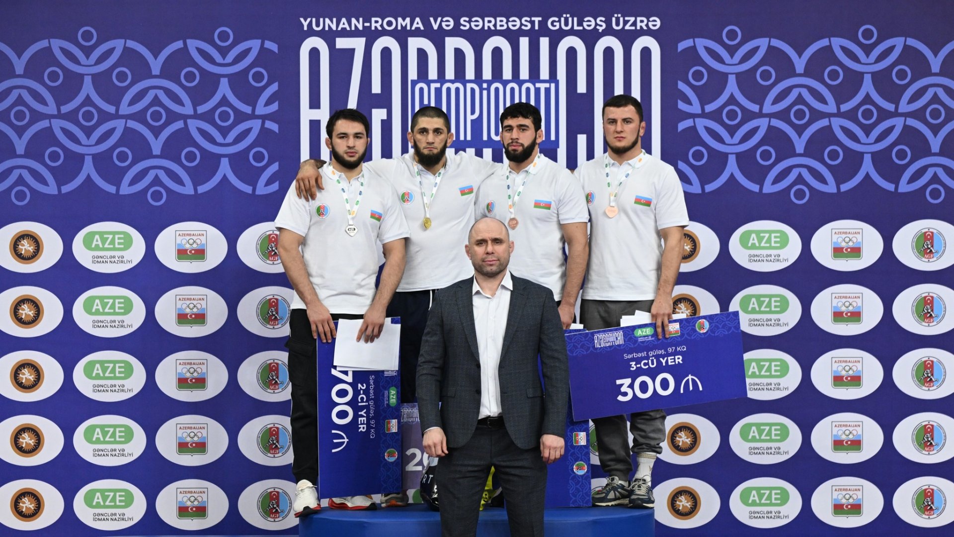 Azərbaycan çempionatında sərbəst güləşçilər arasında qaliblər açıqlandı (FOTO)