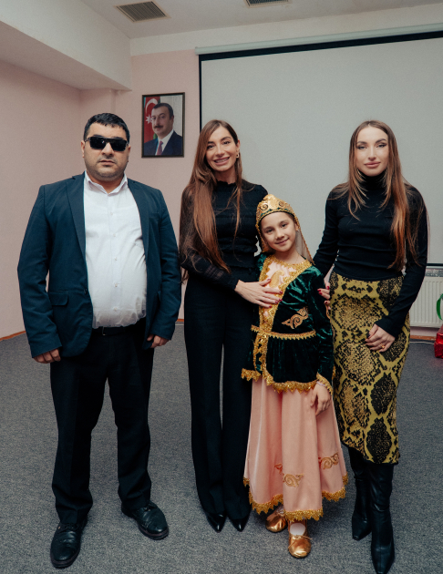 Arzu Əliyeva və Alena Əliyeva Həssas əhali qruplarından olan şəxslər üçün Sığınacaq və Sosial Reabilitasiya Müəssisəsini ziyarət ediblər (FOTO)