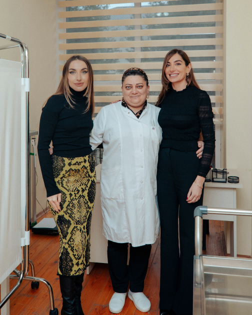 Arzu Əliyeva və Alena Əliyeva Həssas əhali qruplarından olan şəxslər üçün Sığınacaq və Sosial Reabilitasiya Müəssisəsini ziyarət ediblər (FOTO)