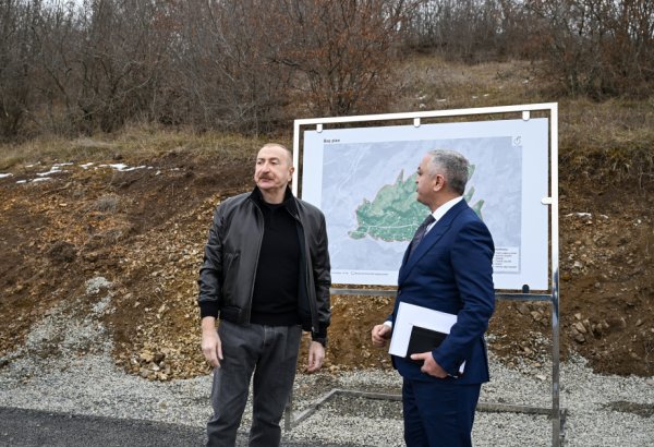 Prezident İlham Əliyev Ağdərə rayonunun Heyvalı kəndində görülmüş işlərlə tanış olub (FOTO/VİDEO) (YENİLƏNİB-2)