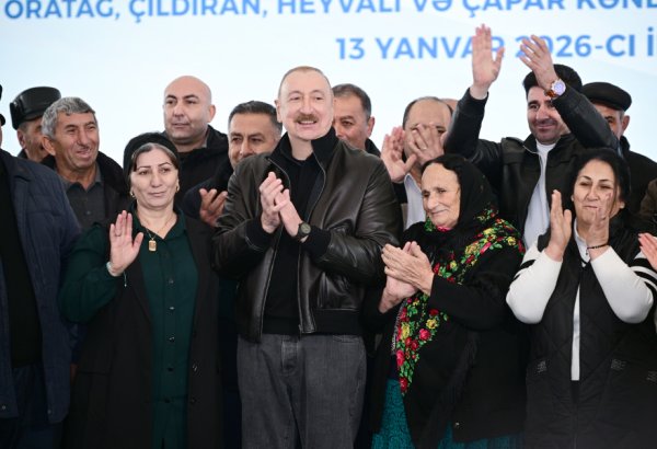 Prezident İlham Əliyev: Ağdərənin gələcək inkişafı çox parlaq olacaq