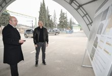 Prezident İlham Əliyev Ağdərə şəhərinin Baş planı ilə tanış olub (FOTO)
