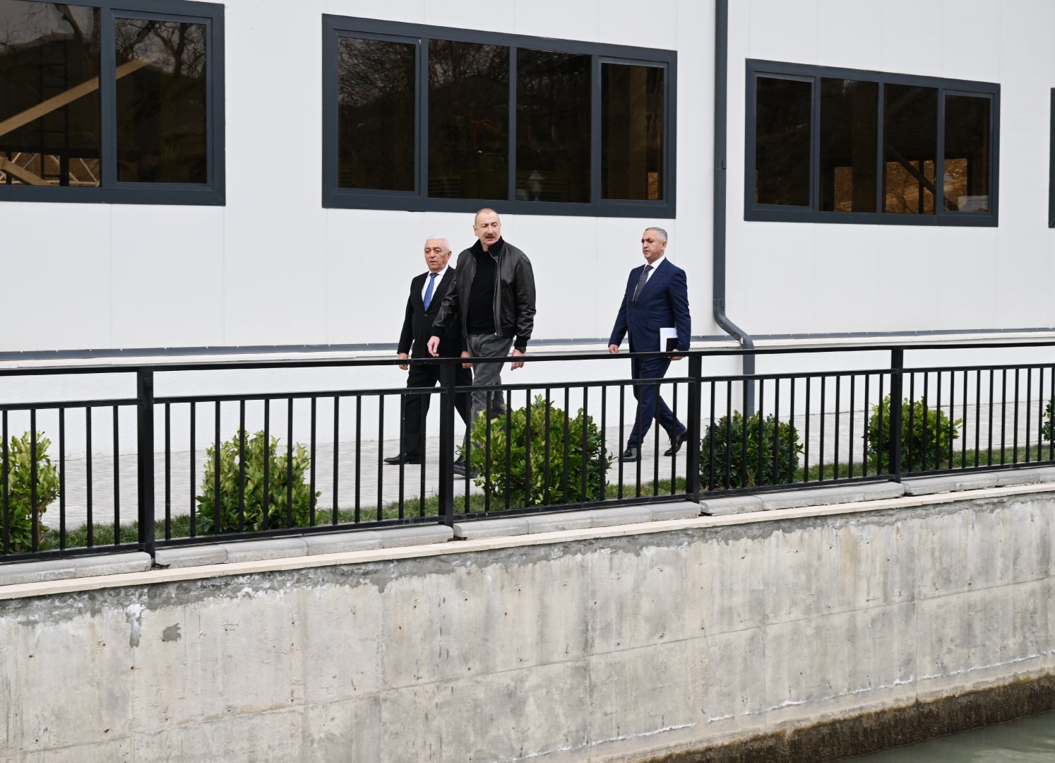 Prezident İlham Əliyev Ağdərə rayonunda “Qozlukörpü” Su Elektrik Stansiyasının açılışında iştirak edib (FOTO) (YENİLƏNİB)