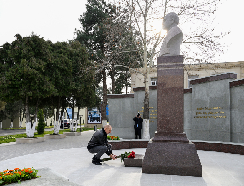 Prezident İlham Əliyev Tərtər elektromexanika zavodunun yenidənqurmadan sonra açılışında iştirak edib (FOTO/VİDEO) (YENİLƏNİB)