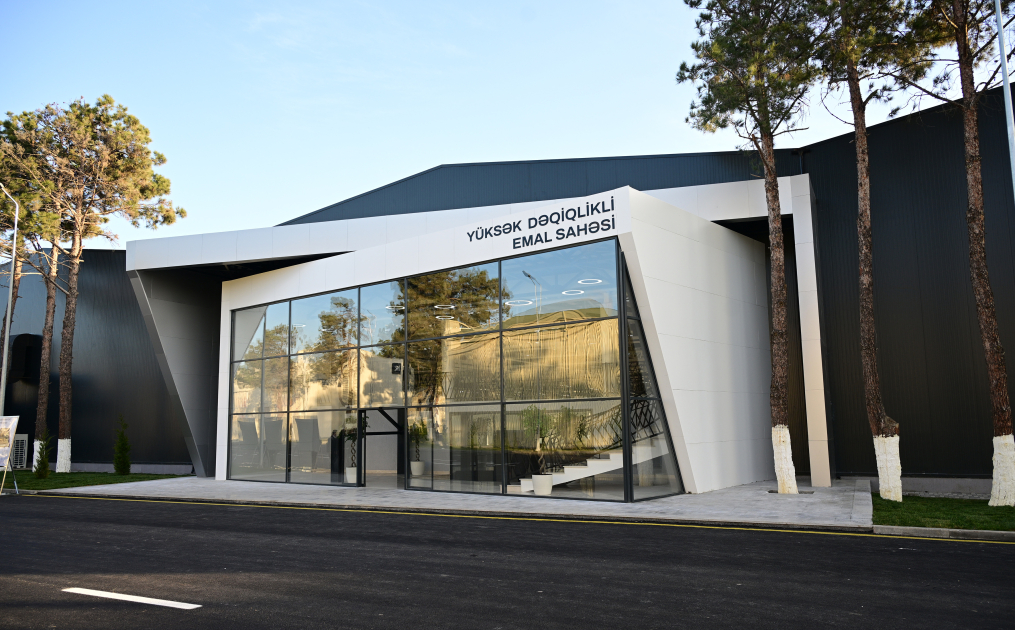 Prezident İlham Əliyev Tərtər elektromexanika zavodunun yenidənqurmadan sonra açılışında iştirak edib (FOTO/VİDEO) (YENİLƏNİB)