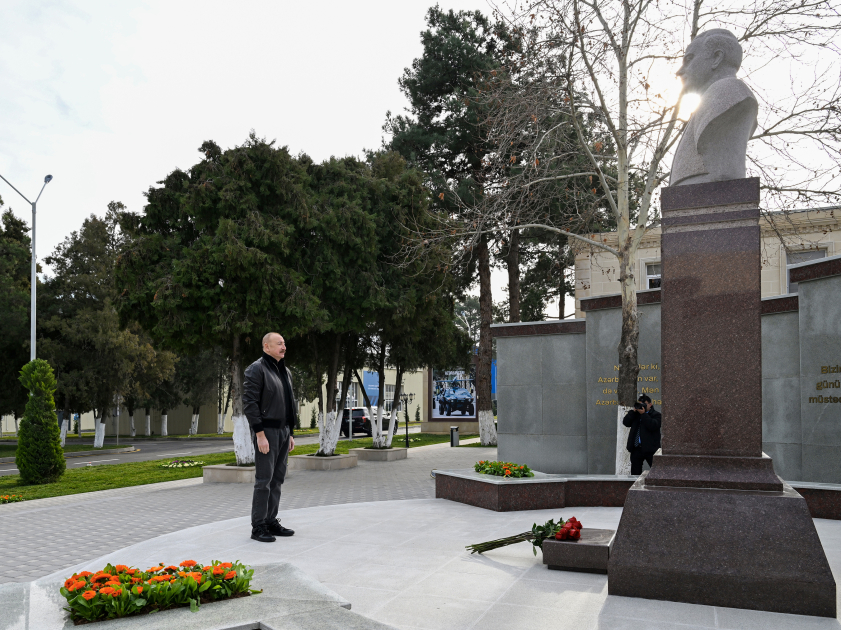 Prezident İlham Əliyev Tərtər elektromexanika zavodunun yenidənqurmadan sonra açılışında iştirak edib (FOTO) (YENİLƏNİB)