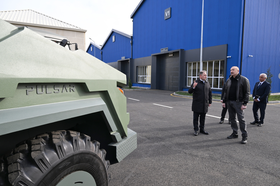 Prezident İlham Əliyev Tərtər elektromexanika zavodunun yenidənqurmadan sonra açılışında iştirak edib (FOTO) (YENİLƏNİB)