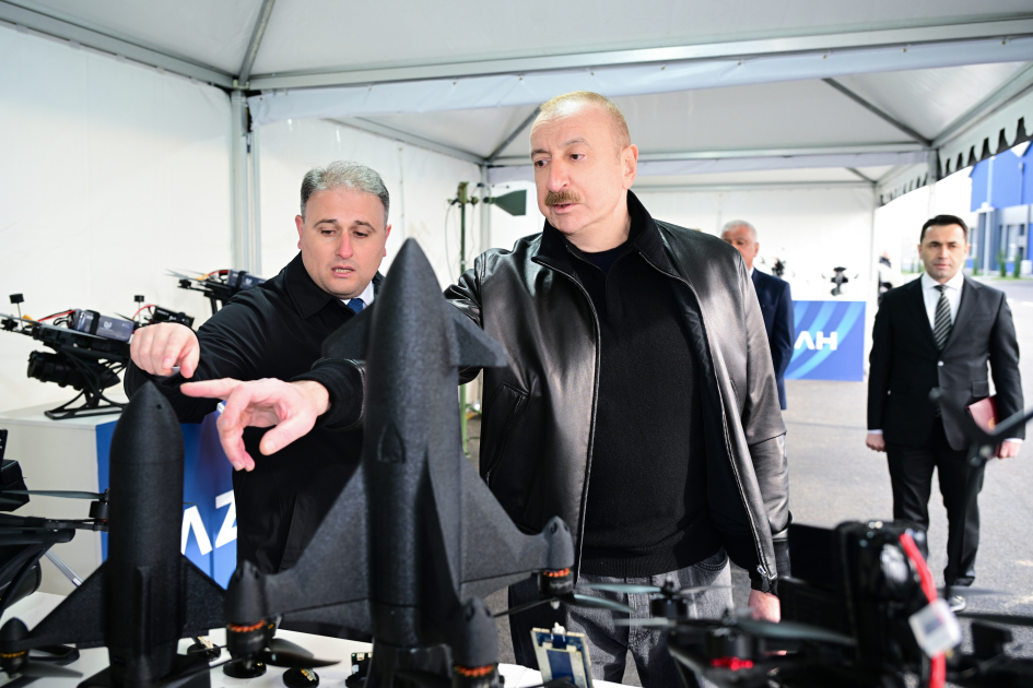 Prezident İlham Əliyev Tərtər elektromexanika zavodunun yenidənqurmadan sonra açılışında iştirak edib (FOTO) (YENİLƏNİB)