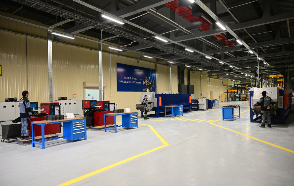 Prezident İlham Əliyev Tərtər elektromexanika zavodunun yenidənqurmadan sonra açılışında iştirak edib (FOTO) (YENİLƏNİB)