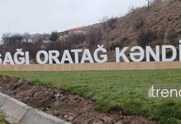 Ağdərənin Aşağı Oratağ kəndində 31 ailə qayıdıb, 100 ev istifadəyə verilib
