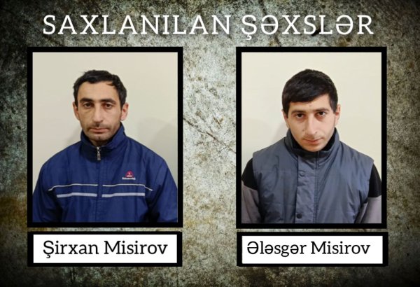 Tərtərdə evdən oğurluq edən qardaşlar saxlanılıblar