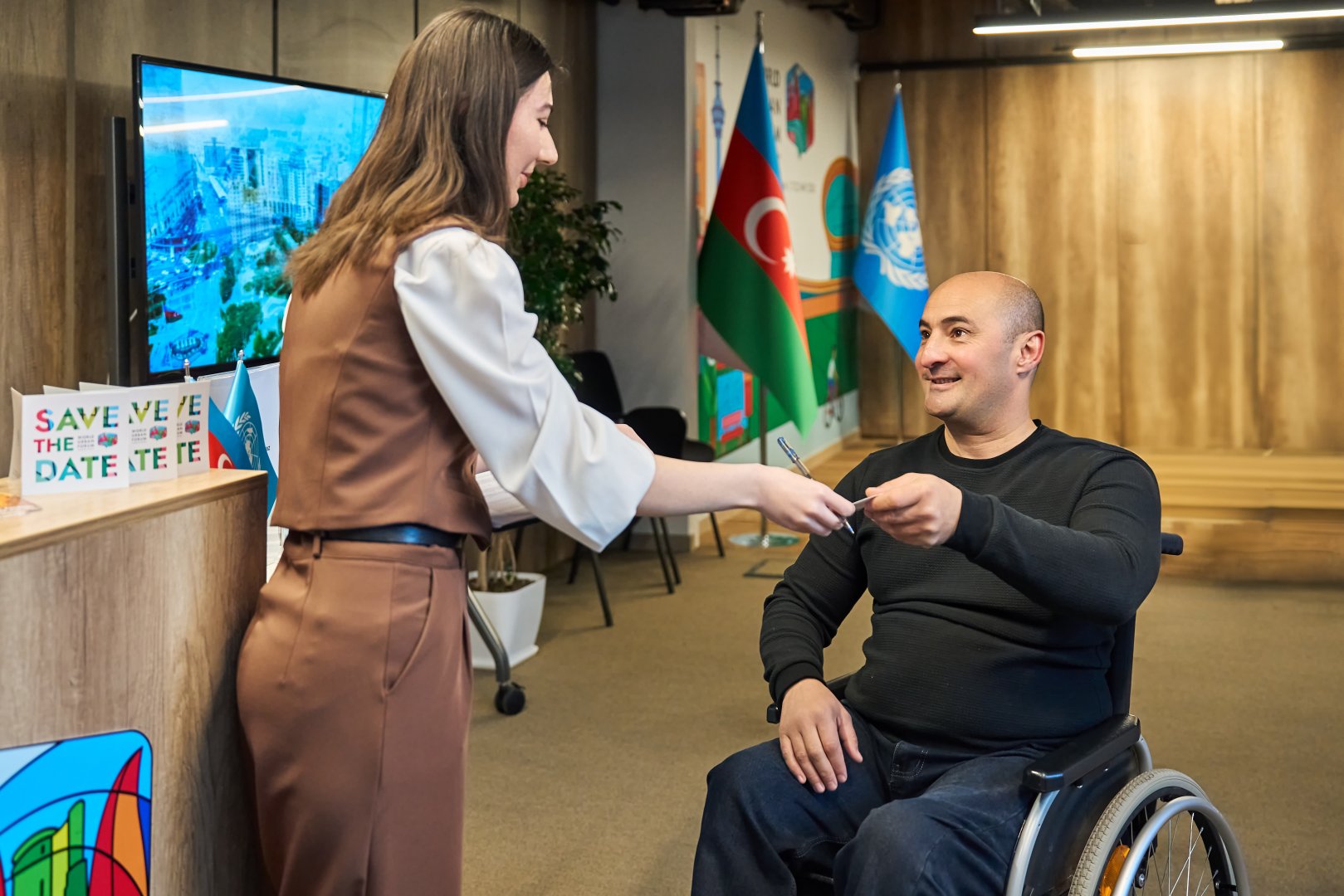 WUF13 Könüllülük Proqramı çərçivəsində təxminən 10 min namizəd müsahibələrə cəlb olunacaq (FOTO)