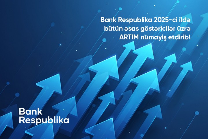 "Bank Respublika" 2025-ci ili rekord göstəricilərlə başa vurub (FOTO)