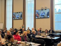 BMT-nin Cenevrə Ofisi ilə birgə keçirilən Nizami Gəncəvi Beynəlxalq Mərkəzinin 35-ci Ali Səviyyəli Toplantısı işinə başlayıb (FOTO)