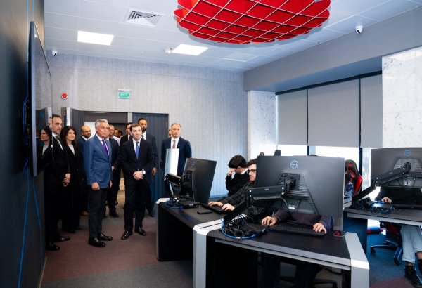 Azərbaycan “Mastercard"la kibertəhlükəsizlik üzrə mükəmməllik mərkəzinin yaradılmasını müzakirə edib