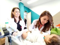 Füzulidə qadınlar və yenidoğulmuşlar üçün səyyar tibbi aksiya keçirildi (FOTO)