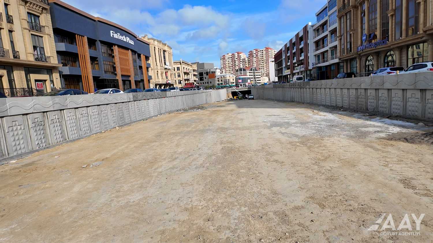 Bakıda yeni avtomobil yolu bu ərazidə layihələndirildi (FOTO)