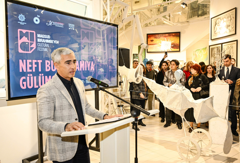 Müasir İncəsənət Muzeyində "Qeyzer" adlı müasir incəsənət sərgisinin açılışı olub (FOTO)