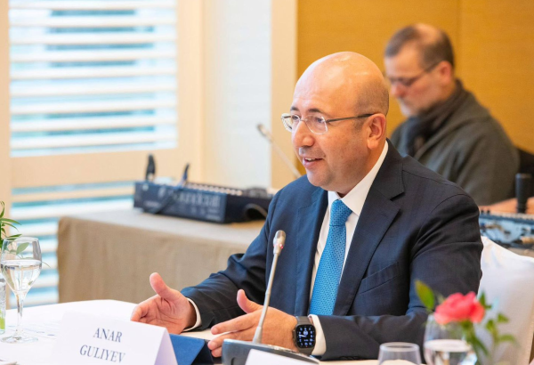Anar Quliyev qlobal mənzil böhranının həllinə dair Azərbaycanın təcrübəsini bölüşüb (FOTO)
