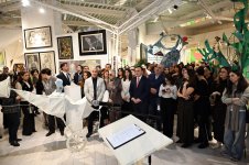 Müasir İncəsənət Muzeyində "Qeyzer" adlı müasir incəsənət sərgisinin açılışı olub (FOTO)