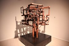 Müasir İncəsənət Muzeyində "Qeyzer" adlı müasir incəsənət sərgisinin açılışı olub (FOTO)