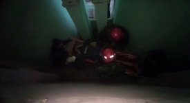 Xaçmazda istehsalat sexində yıxılan şəxs xilas edilib (FOTO)