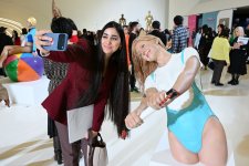 Heydər Əliyev Mərkəzində Kerol Förmenin sərgisinin açılışı olub (FOTO)