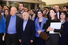 Heydər Əliyev Mərkəzində Kerol Förmenin sərgisinin açılışı olub (FOTO)