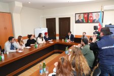 Teleradio Akademiyasında “Mediada Azərbaycan dili” mövzusunda təlimlərin növbəti mərhələsi təşkil olunub (FOTO)