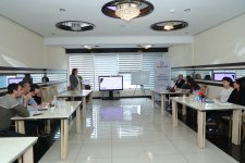 Teleradio Akademiyasında “Mediada Azərbaycan dili” mövzusunda təlimlərin növbəti mərhələsi təşkil olunub (FOTO)