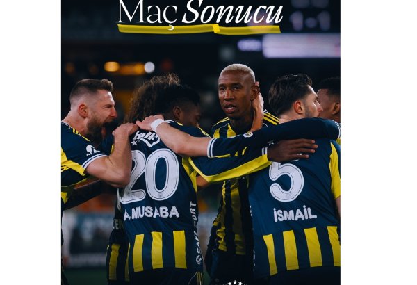 "Fənərbağça" səfərdə üç xal qazanıb - Türkiyə Superliqası