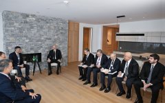 Prezident İlham Əliyev Davosda Braziliyanın “BTG Pactual” şirkətinin sədri ilə görüşüb (FOTO/VİDEO)
