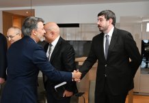 Prezident İlham Əliyev Davosda Braziliyanın “BTG Pactual” şirkətinin sədri ilə görüşüb (FOTO/VİDEO)