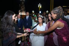 Heydər Əliyev Fondunun vitse-prezidenti Leyla Əliyeva Əddis-Əbəbədə Adva Zəfər Muzey Kompleksində olub (FOTO)