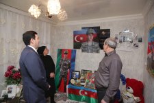 Xaçmazda Şəhid ailələri ziyarət olunub (FOTO)