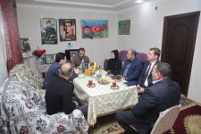Xaçmazda Şəhid ailələri ziyarət olunub (FOTO)