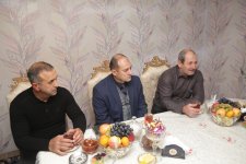 Xaçmazda Şəhid ailələri ziyarət olunub (FOTO)