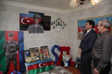 Xaçmazda Şəhid ailələri ziyarət olunub (FOTO)