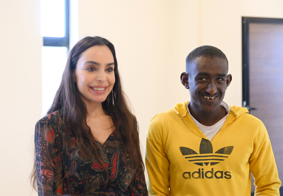 Heydər Əliyev Fondunun vitse-prezidenti Leyla Əliyeva Əddis-Əbəbədə bir sıra sosial və mədəni obyektlərlə tanış olub (FOTO)