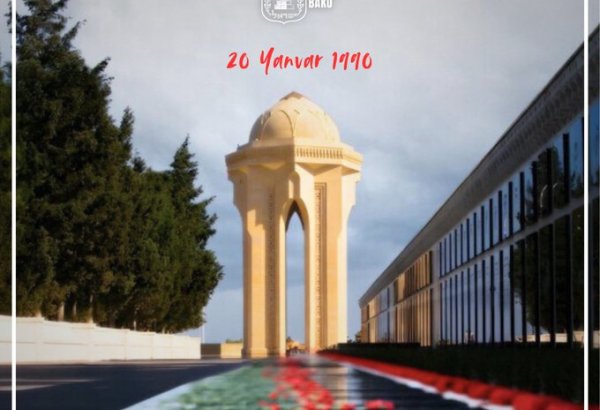 20 Yanvar Azərbaycan tarixinin həm faciə, həm də cəsarət günüdür - İsrail səfirliyi