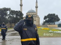 Azərbaycanda 20 Yanvar şəhidlərinin xatirəsi bir dəqiqəlik sükutla yad edildi (FOTO)