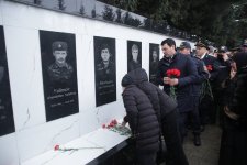 Xaçmazda 20 Yanvar faciəsi qurbanlarının əziz xatirəsi yad edilib (FOTO)