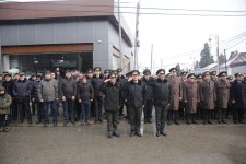 Xaçmazda 20 Yanvar faciəsi qurbanlarının əziz xatirəsi yad edilib (FOTO)