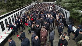 Xaçmazda 20 Yanvar faciəsi qurbanlarının əziz xatirəsi yad edilib (FOTO)