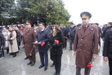 Xaçmazda 20 Yanvar faciəsi qurbanlarının əziz xatirəsi yad edilib (FOTO)