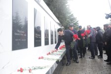 Xaçmazda 20 Yanvar faciəsi qurbanlarının əziz xatirəsi yad edilib (FOTO)